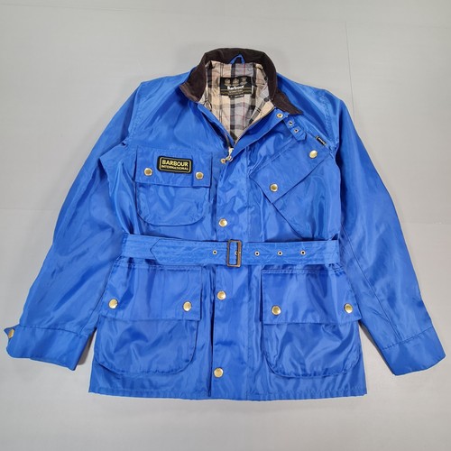 Barbour mens jacket blue large - blue,