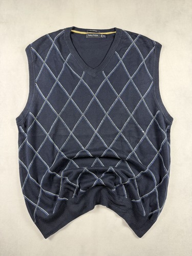 Nautica argyle sweater vest - nautica,