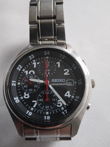 Seiko 7t92 0ch0 men quartz - seiko, 7t92-0ch0