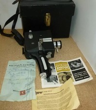 Bell & Howell Autoload Zoom Reflex 8mm 'Electric Eye' cine camera & case