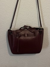 Loewe Lazo Burgundy Leather