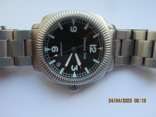 Moscow time automatic military - time,