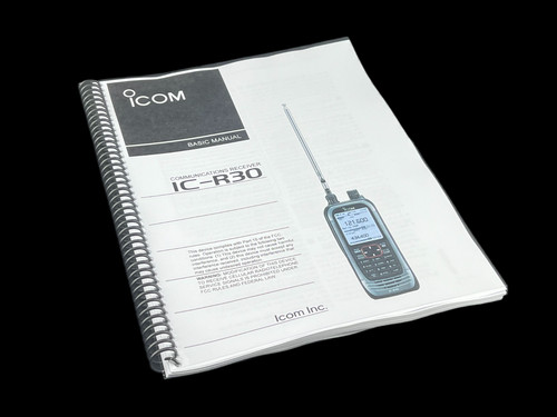 Icom r30 manual 68 - ic-r30, pages