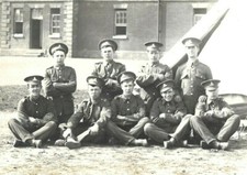 WW1 Military Photo Postcard