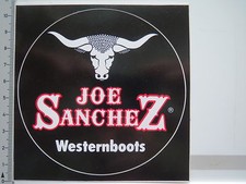 Decal Sticker Joe Sanchez - Western Boots - Boots - Shoes (S1577)