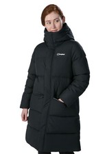 Berghaus Women's Jacket Long Insulated Reflect Technology Full Zip Pockets