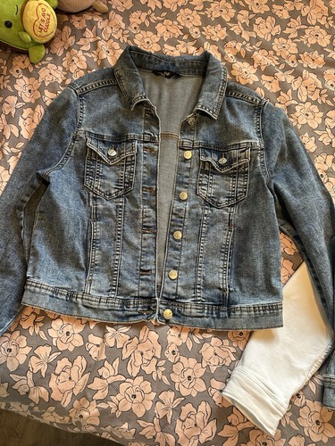 Ladies denim jacket size - f&f,