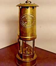 Miners Oil Lamp, E. Thomas