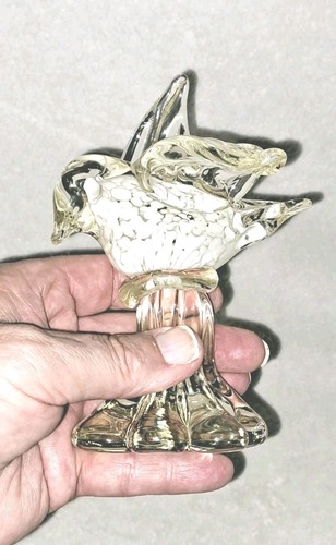 Vintage murano style - vintage, bird