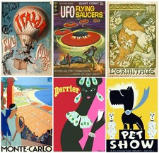 ADVERTISING VINTAGE POSTERS