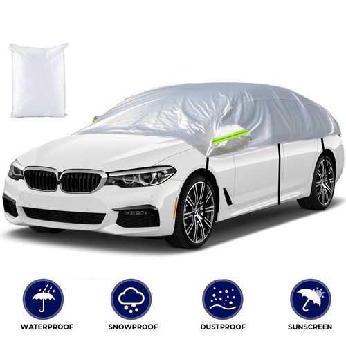 Half car cover sedan body - car,