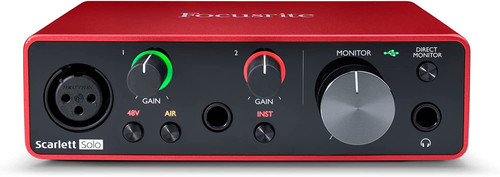 Focusrite scarlett solo 3rd - scarlett,