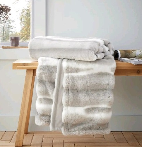 Soft grey white - soft, plush