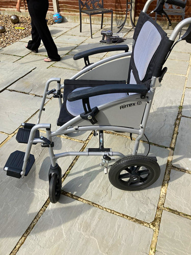 Airrex transport wheelchair - lt,