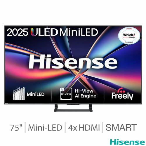 Hisense 75e8qtuk inch mini - hisense, 75