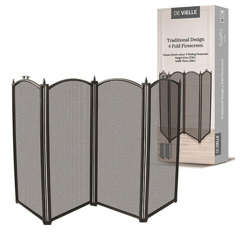 Vielle fold fire screen - de,