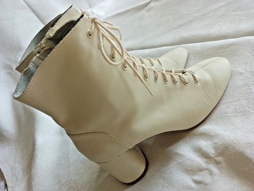 Women ivory leather - ivory,