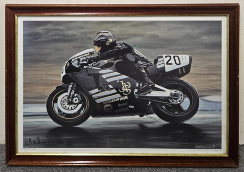 Ron haslam racing jps norton - racing,