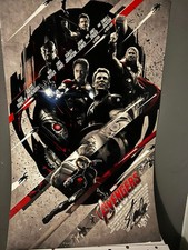 Marvel Avengers Signed Stan Lee Poster