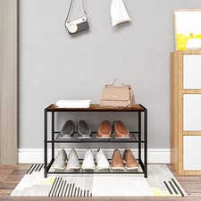 WOLTU 2 Tier Shoe Rack Bench
