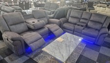 Berlin Electric Recliner Grey