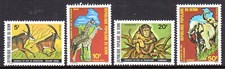 Benin 1979 Endangered Animals set fine fresh MNH