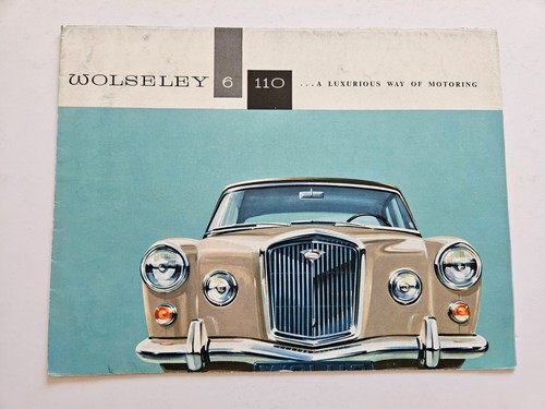 Wolseley 110 sales brochure - 6,