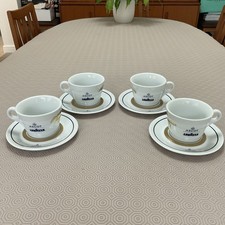 Lavazza Coffee Cup And Saucer Set Of 4 Royal Ascot Ltd Edition SEE DESCRIPTION 