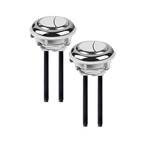 Dual push flushing toilet - flushing,