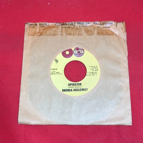Brenda holloway operator - brenda, 1965