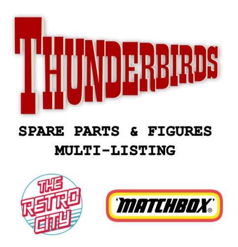 Vtg thunderbirds figures - vtg,