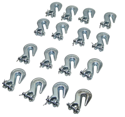 16pcs clevis chain grab - 1/4",