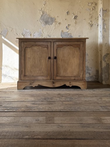 Antique solid pine cabinet - antique,