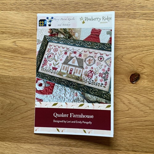 Quaker farmhouse cross stitch - quaker,
