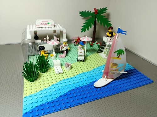 Lego town paradisa - paradisa, sand