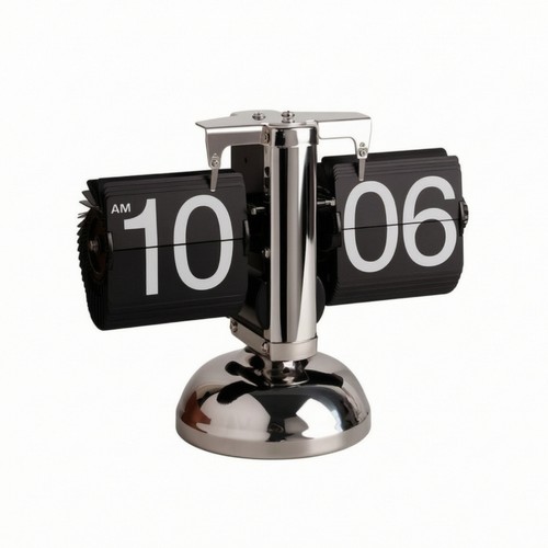 Mechanical flip clock retro - mechanical,