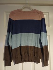 Ladies Size 10 Pretty Soft Knit Cotton Jumper By Cotton Traders