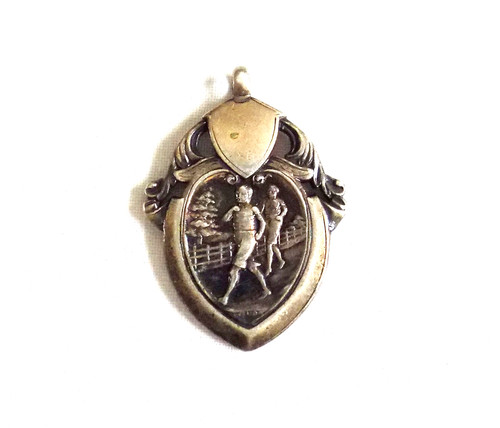 Vintage silver medal walking - vintage,