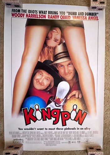 Kingpin 1996 movie poster - kingpin,