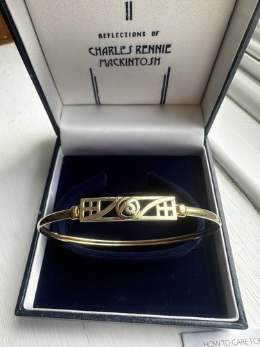 9ct gold bangle charles - bangle, rennie