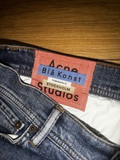Acne Studios Blå Konst