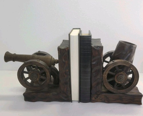 Vintage pair wooden spanish - pair,