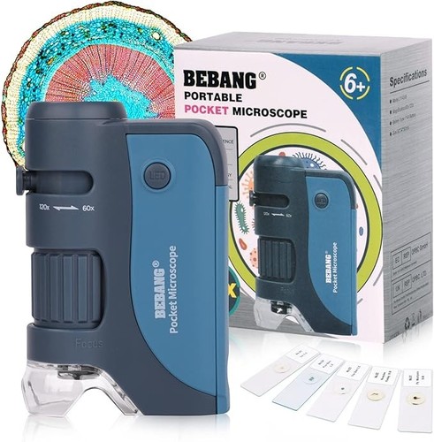 Pocket microscope 60x - pocket, microscope,