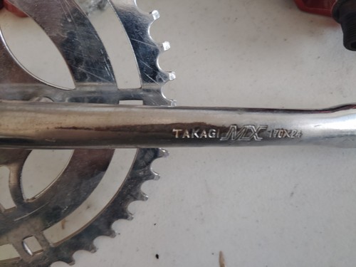 Takagi bmx crankset 170mm - takagi,