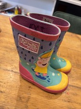 JoJoMamanBebe Size 6 Peppa Pig Wellington Boots