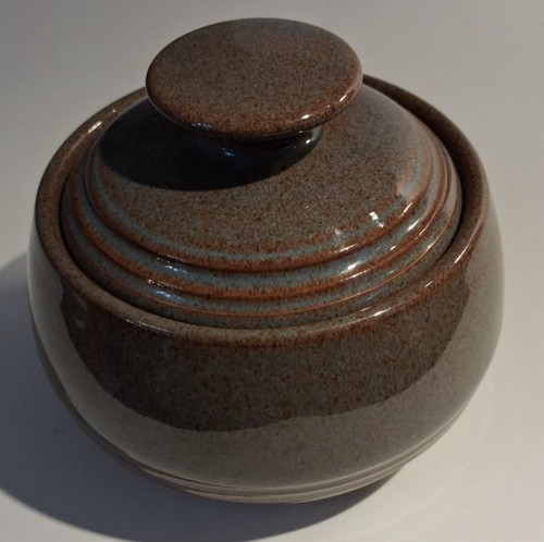 Denby lidded sugar bowl - denby,