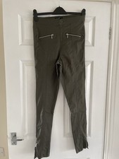 Women’s F&F Green PVC Jeans