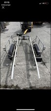 Small Tender Or jet ski trailer Twin Axle Easy Launch Nylon Bunks With Sides  