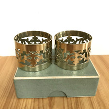 Antique Silver Plate Napkin