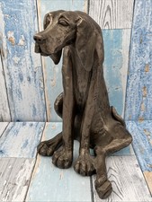 Dog Cold Cast Bronze Ornament-Sidney-Paul Jenkins- Frith Sculpture S124